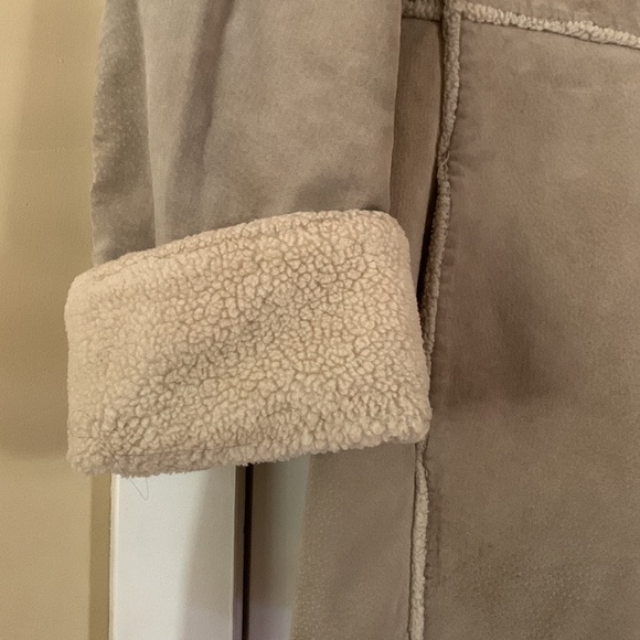 Vintage St. John’s Bay Washable Suede Fuzzy Lined Jacket Size Small - Picture 4 of 7